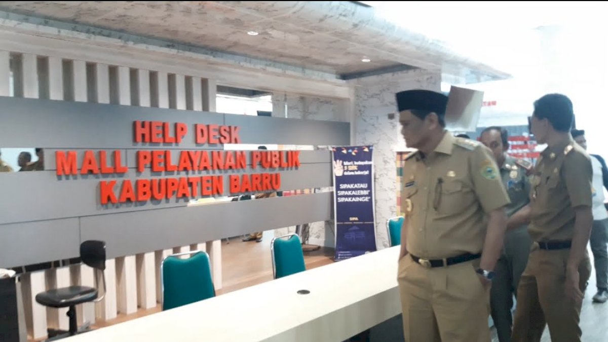 Pemkab Barru Bakal Launching Mal Pelayanan Publik Februari Mendatang