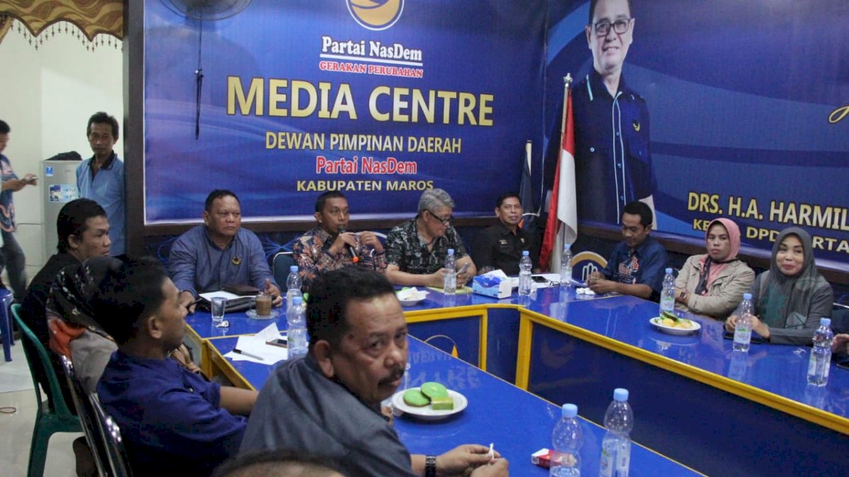 Menangkan Pilkada 2020, Syahruddin Alrif Pimpin Konsolidasi NasDem Maros