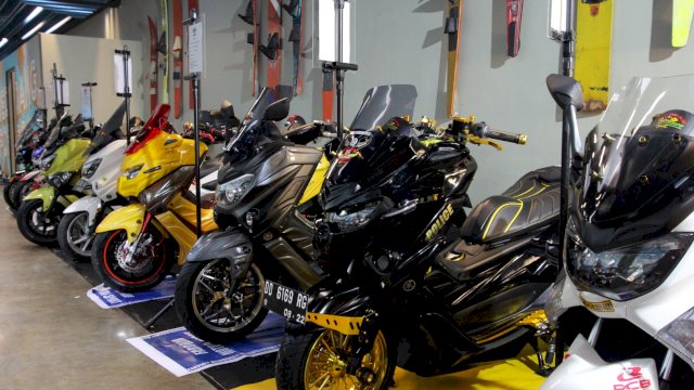 Modifikasi motor Yamaha Nmax. (ist)