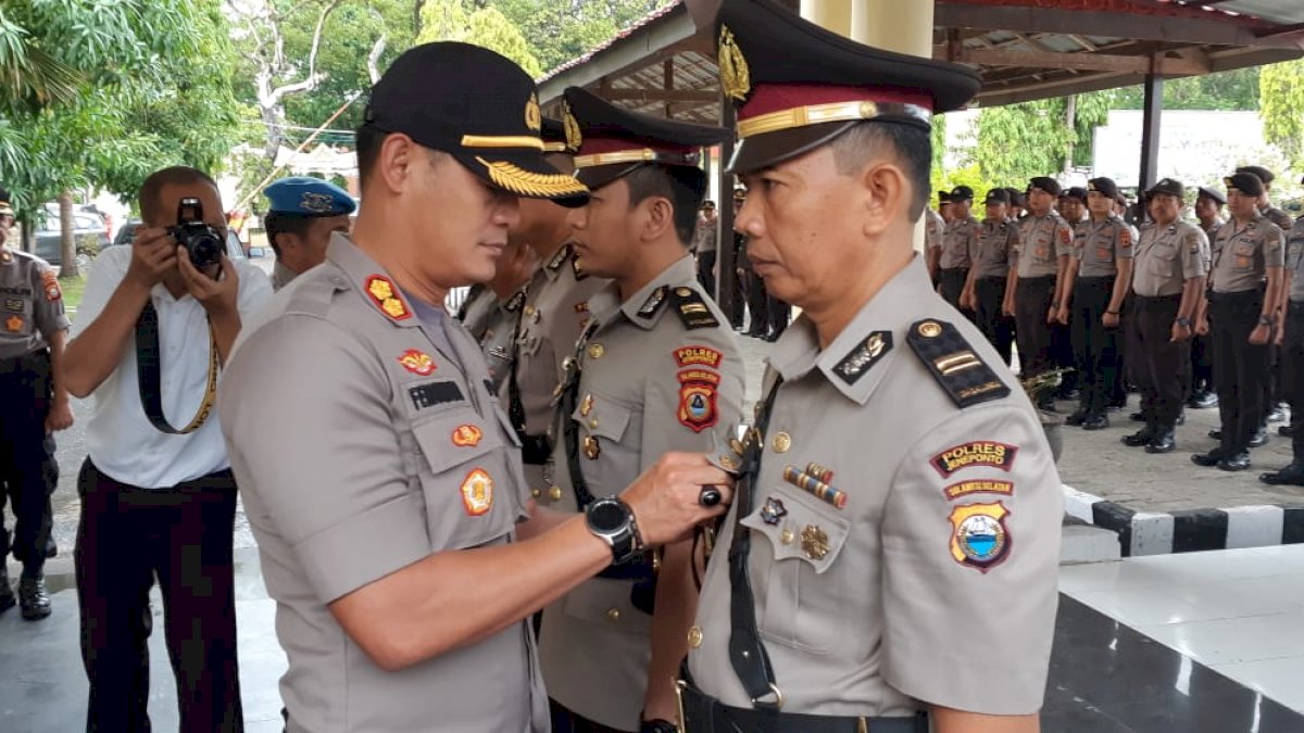Tiga Perwira Polres Jeneponto Dimutasi, Ini Penggantinya