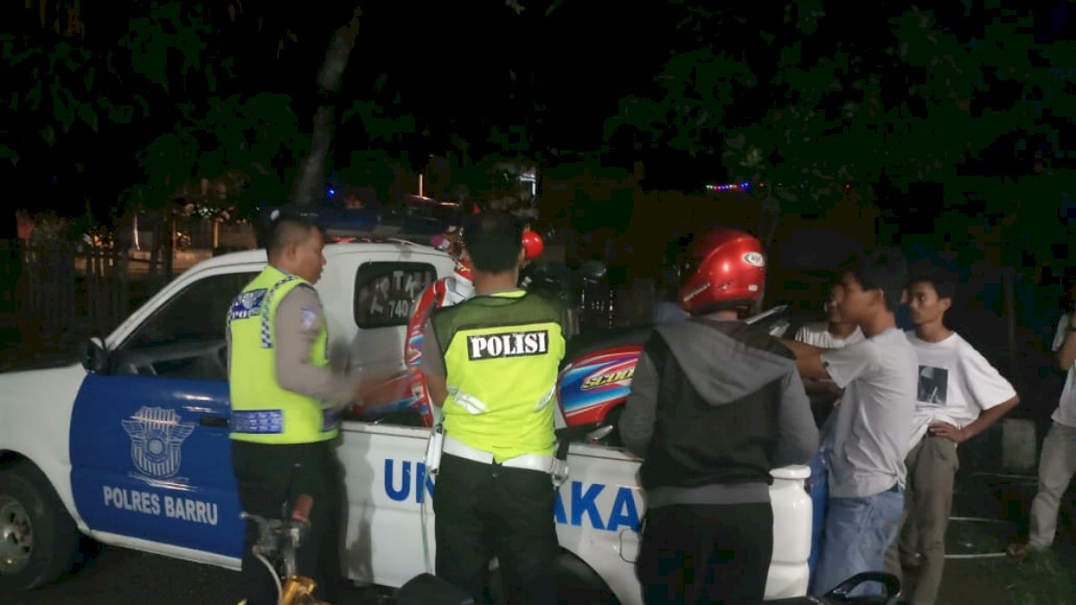Resahkan Masyarakat, 4 Motor Pelaku Balap Liar Diamankan Petugas