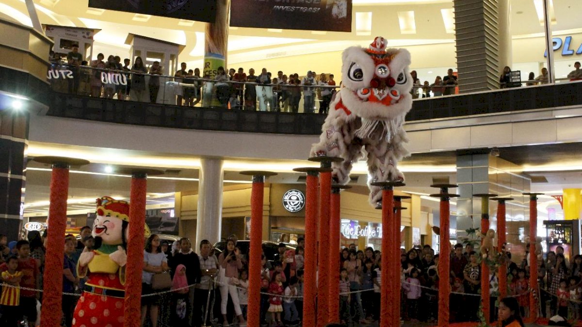 Sambut Imlek 2020, TSM Makassar Bakal Bernuansa Mandarin