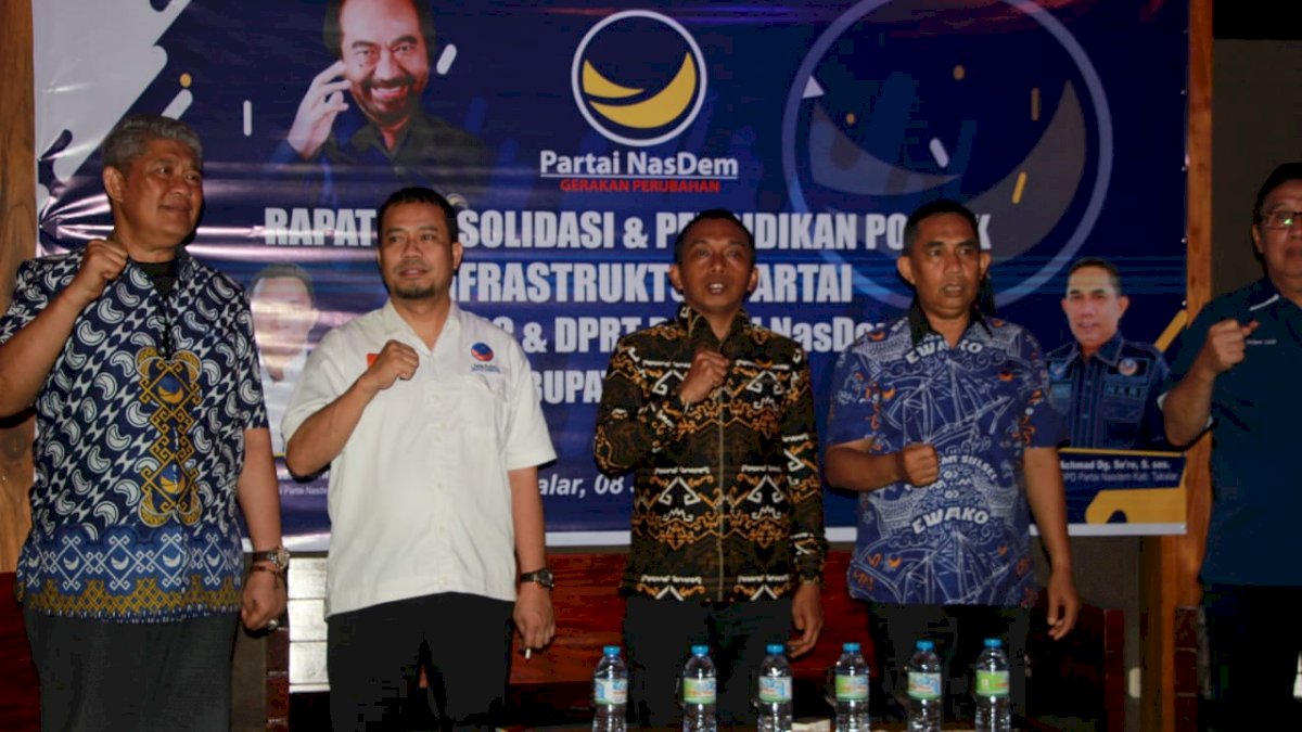 NasDem Takalar Bakal Rampungkan Kepengurusan hingga Tingkat Ranting