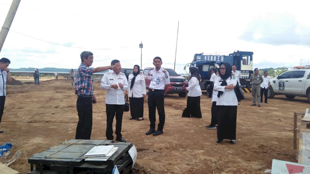 Pantau Pembangunan RS Hasri Ainun, Taufan Harapkan Tetap Jaga Estetika Bangunan