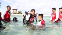 Dukung Penanaman Terumbu Karang Kebangsaan 2020, Iqbal Tinjau Pulau Kodingareng Keke