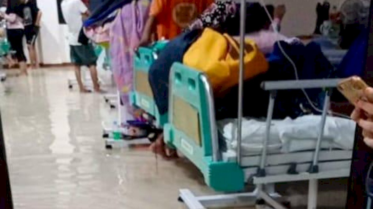 RSUD Parepare Tergenang Banjir, 14 Pasien Dievakuasi