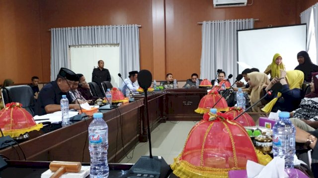 Rapat Bamus DPRD Jeneponto. (ist)