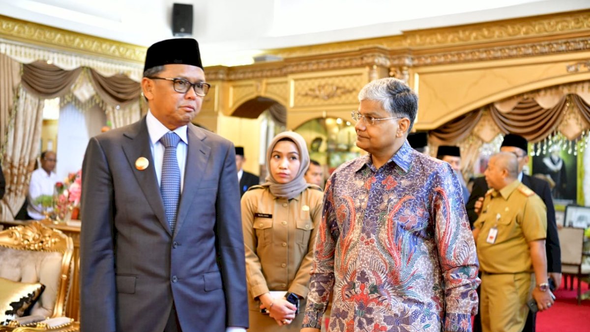 Dikunjungi Dubes India, Nurdin Abdullah Tawarkan Kerja Sama Industri Sutra