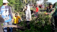 Gandeng TNI-Polri, Pemkab Sinjai Kerja Bakti di Salter Sungai Bontompare