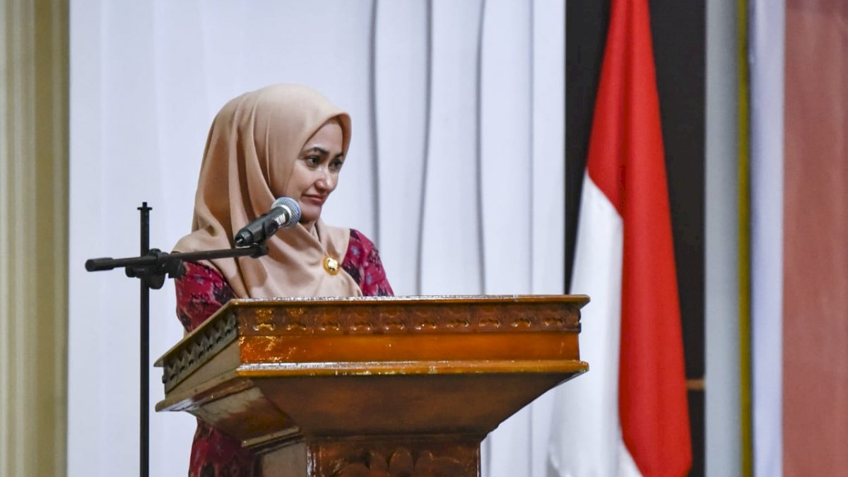 Bupati Indah Buka Musda DWP Lutra