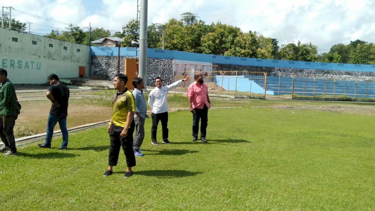 Manajemen PSM Tinjau Kelayakan Stadion Parepare Jadi Markas Tim U-19