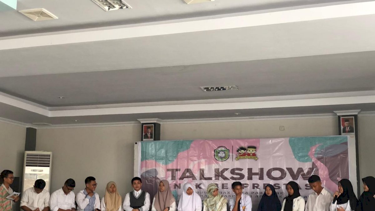 Dinas P3A Parepare Gelar Talkshow Anak Berprestasi