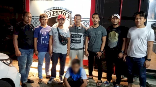 Resmob Polres Sinjai tangkap spesialis pencurian hp di Kota Makassar. (ist)