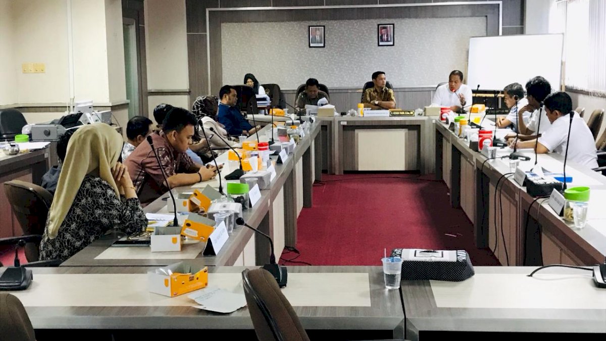 Ketua DPRD Pangkep Kunker ke DPRD Sulsel, Ini yang Dibahas