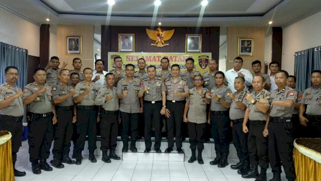 Kunjungan Tim MEA Propam Mabes Polri di Mapolres Sinjai. (ist)