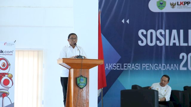 Wakil Bupati Barru Nasruddin. (ist)