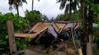 Angin Puting Beliung Rusak Empat Rumah Warga di Barru, Satu Roboh