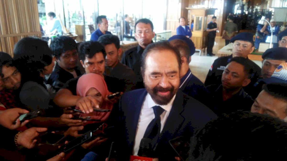 Ini Pesan Surya Paloh untuk Kader NasDem Saat Rakorsus di Makassar