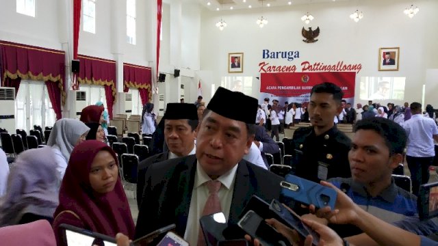 Sekretaris DPW NasDem Sulsel Syahruddin Alrif. (Sulselsatu/Asriadi Rijal)