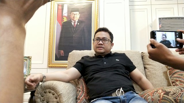 Wakil Ketua DPRD Sulsel Darmawangsyah Muin. (Sulselsatu/Asrul)