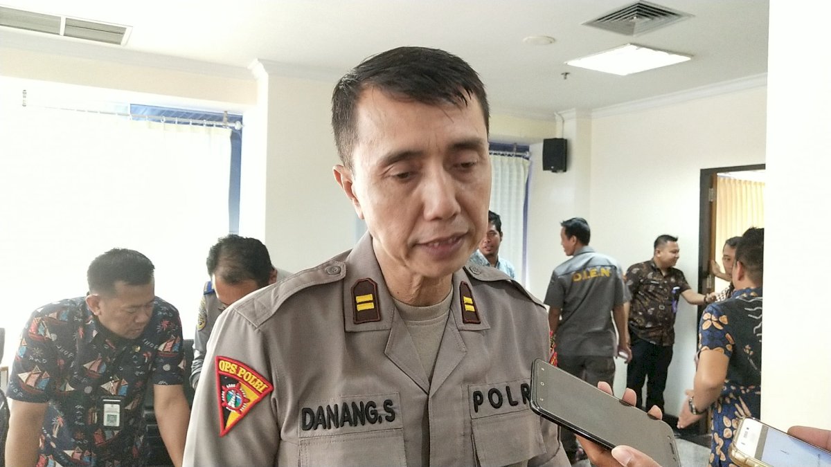 Polrestabes Makassar Turunkan 150 Personel Kawal Pelantikan Risfayanti dan Adam