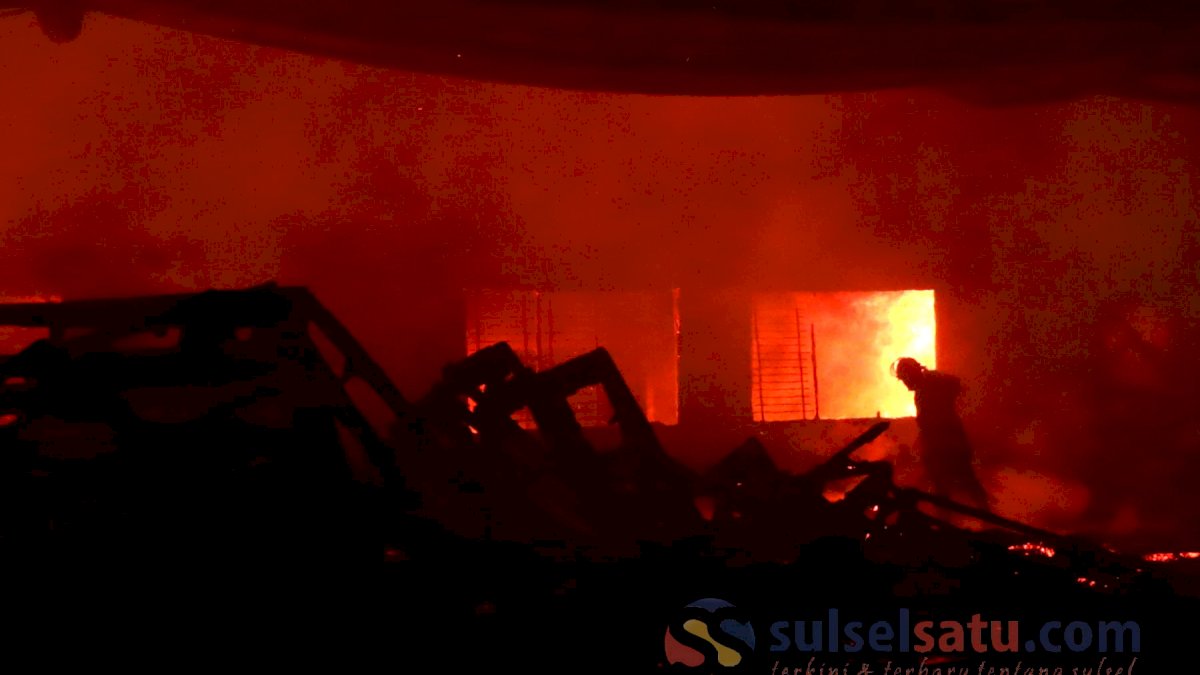 Damkar Makassar Catat 35 Peristiwa Kebakaran Terjadi di Makassar Selama 3 Bulan Terkahir