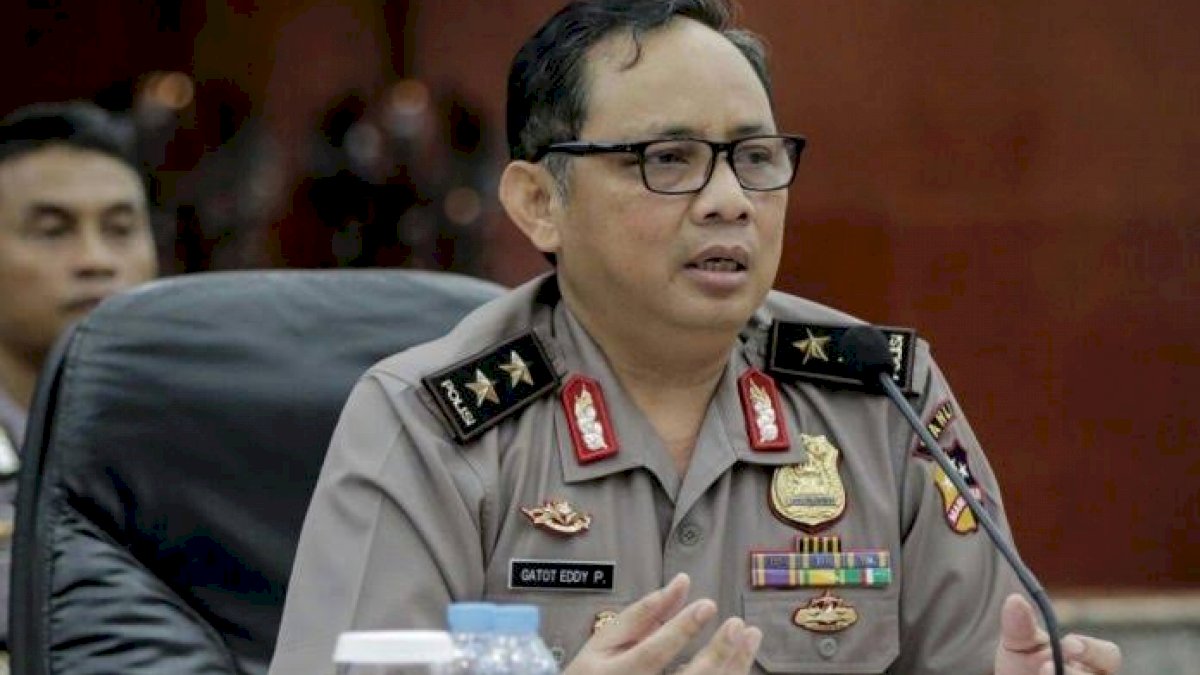 Eks Kapolda Metro Jaya Gatot Eddy Jabat Wakapolri