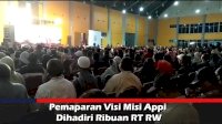 VIDEO: Pemaparan Visi Misi Appi Dihadiri Ribuan RT RW