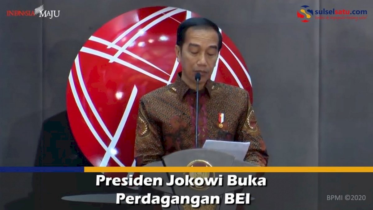 VIDEO: Presiden Jokowi Buka Perdagangan BEI