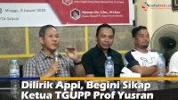 VIDEO: Dilirik Appi, Begini Sikap Ketua TGUPP Prof Yusran