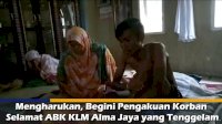 VIDEO: Mengharukan, Begini Pengakuan Korban Selamat ABK KLM Alma Jaya yang Tenggelam