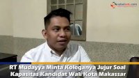 VIDEO: RT Mudayya Minta Koleganya Jujur Soal Kapasitas Kandidat Wali Kota Makassar