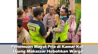 VIDEO: Penemuan Mayat Pria di Kamar Kos Ujung Makassar Hebohkan Warga
