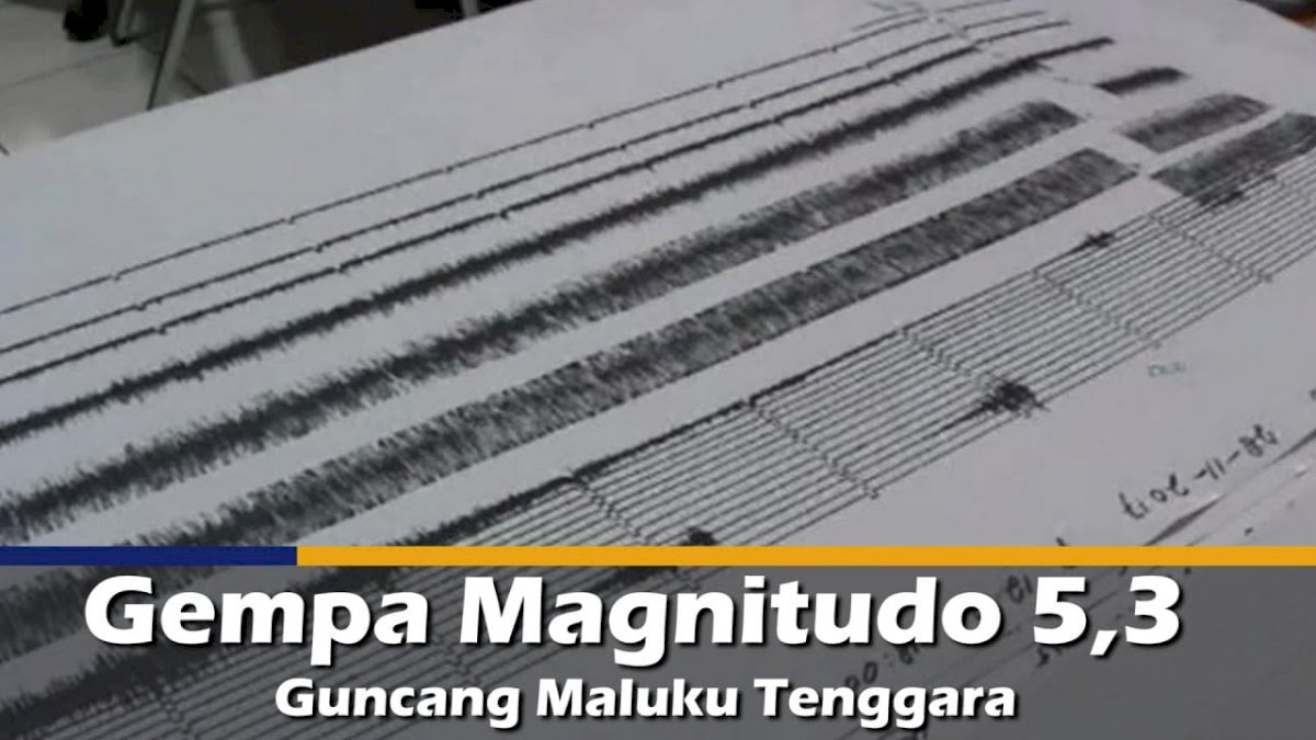 VIDEO: Gempa Magnitudo 5,3 Guncang Maluku Tenggara
