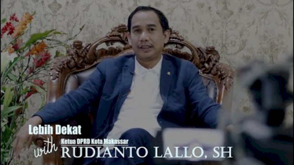 VIDEO: Ini Sosok Rudianto Lallo, Ketua DPRD Makassar