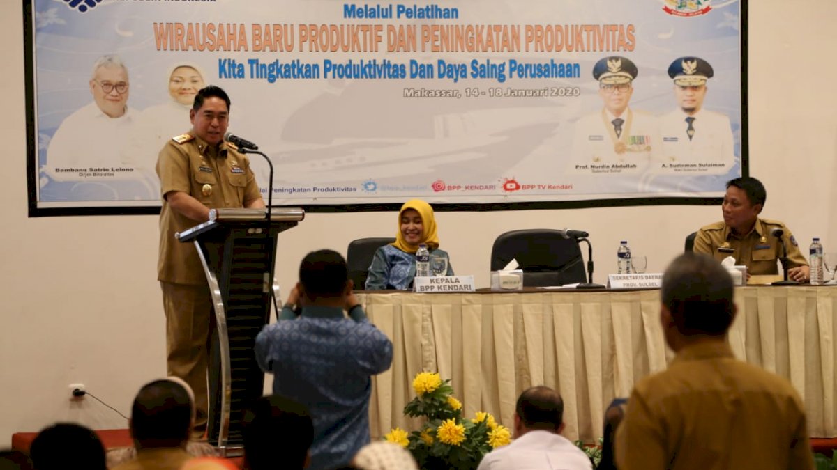 Sekprov Ajak Wirausaha Baru Tingkatkan Produktivitas