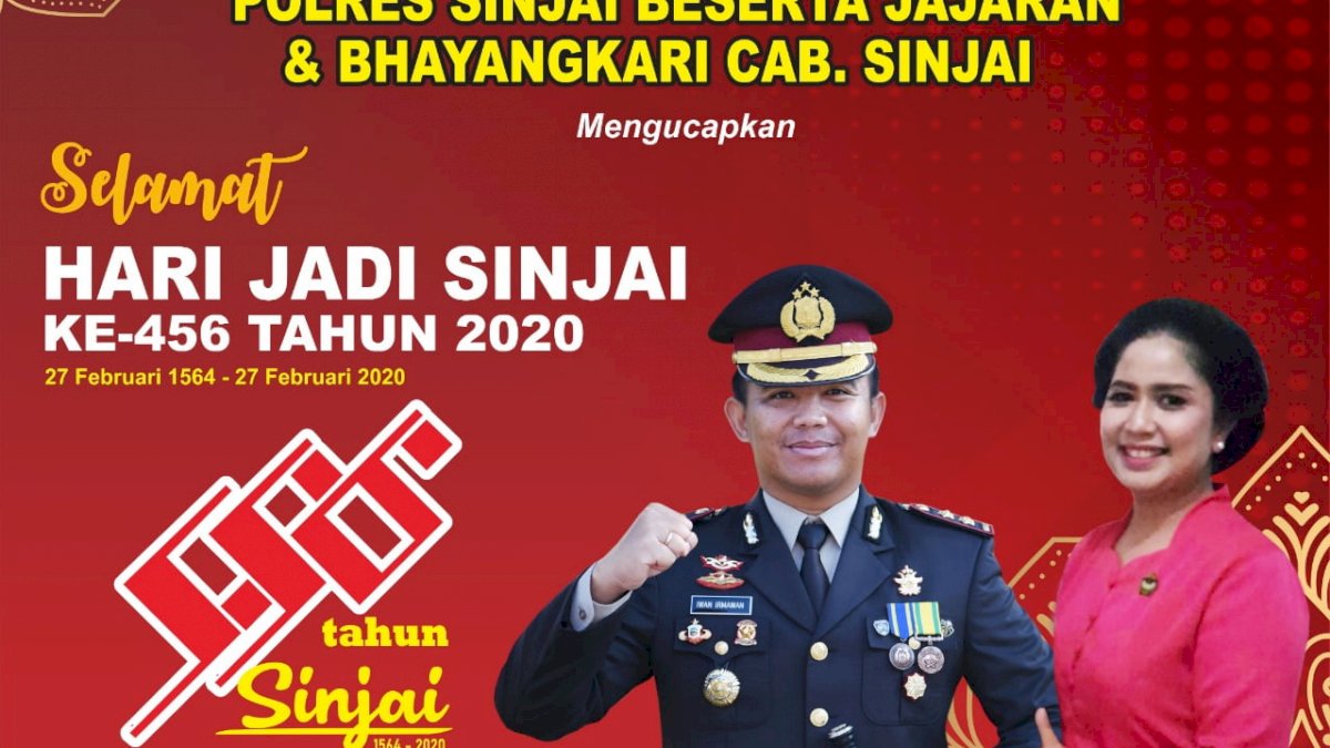 Sampaikan Selamat Hari Jadi Sinjai, Kapolres: Semoga Bumi Panrita Kitta Makin Kondusif