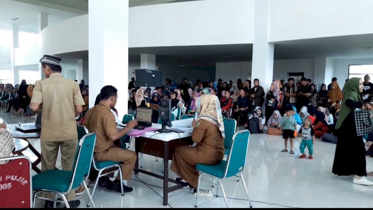 Pelamar CPNS Pemkab Barru Mulai Sahkan Kartu Ujian