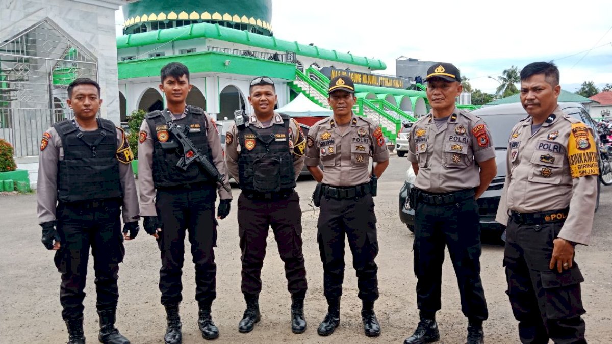 Kawal Tabligh Akbar, Polres Sinjai Turunkan 40 Personel