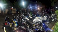 Bubarkan Balap Liar, Polsek Lau Maros Sita 46 Motor