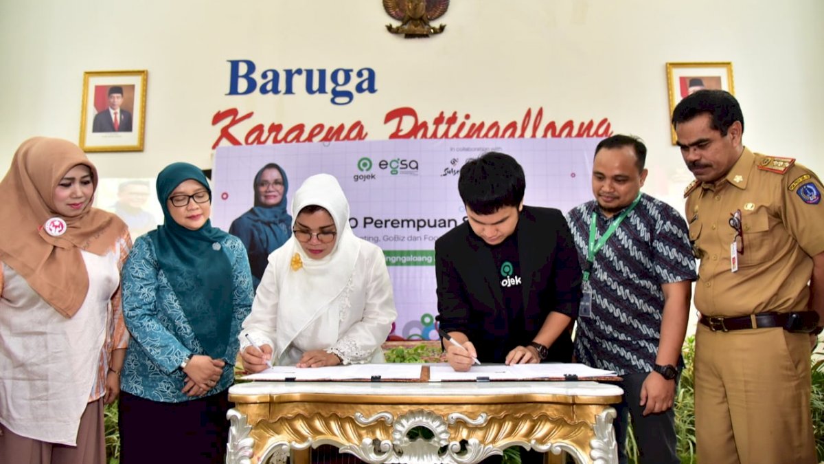 PKK Sulsel-Gojek Berdayakan 1000 Emak-emak Bisnis UMKM Digital