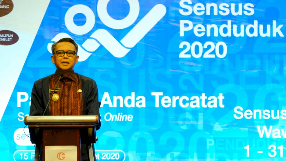 Nurdin Abdullah Minta Semua Pihak Sukseskan Sensus Penduduk 2020