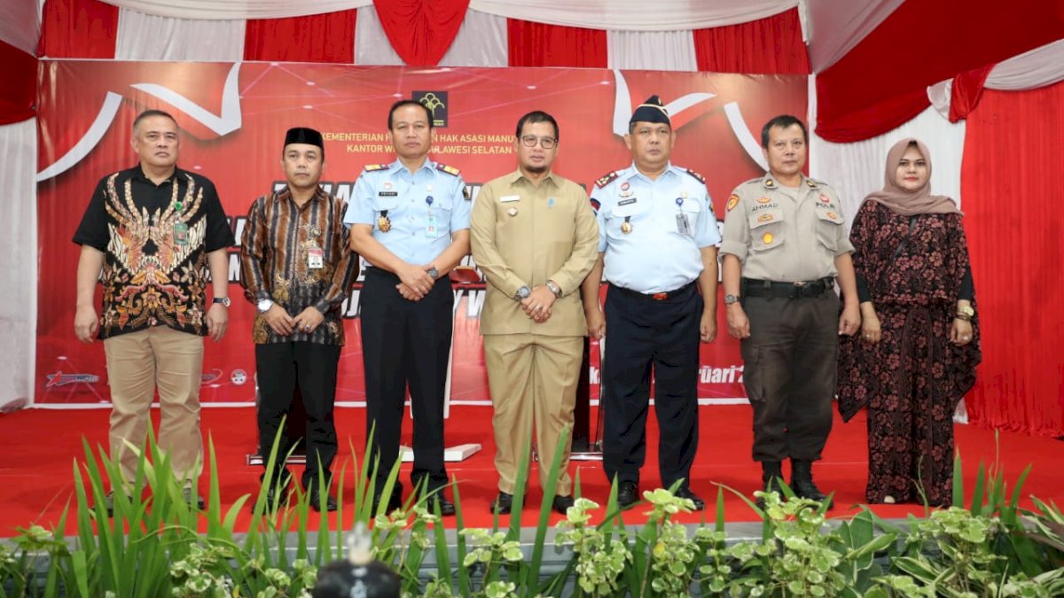 Pemkot Dukung Pencanangan Zona Integritas Bebas Korupsi Lapas Kelas Makassar