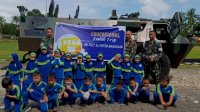 Kunjungi Kavaleri, Murid TKIT Alfatih Belajar Kenali Senjata&nbsp;