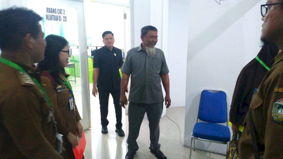 Anggota DPRD Parepare Pantau Pelaksanaan Seleksi CPNS