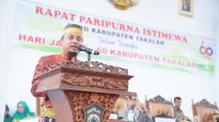 Hadiri HUT Takalar, Andi Sudirman Paparkan Progres Bendungan Pammukkulu