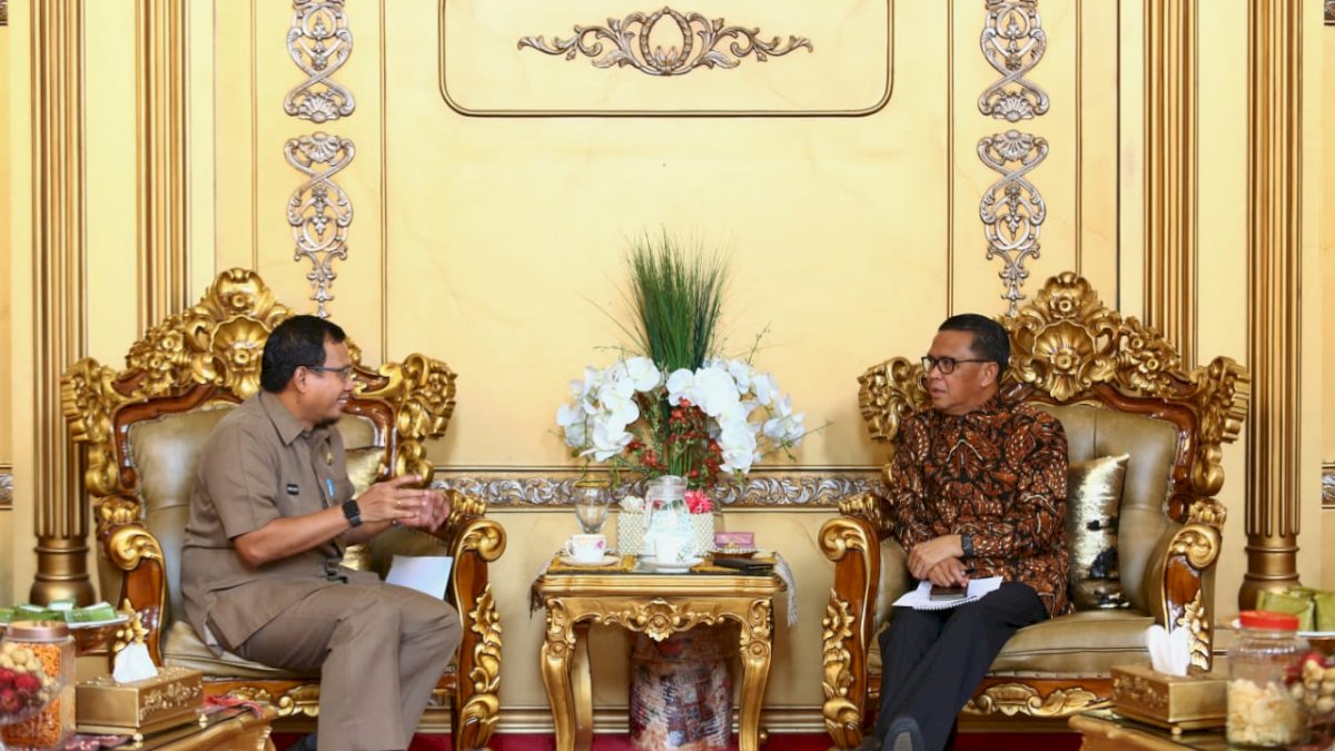 Mantapkan Persiapan Hari Kebudayaan, Iqbal Suhaeb Menghadap Gubernur