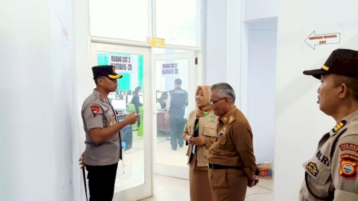 Hari Kedua Tes CPNS Parepare Dipantau Forkopimda