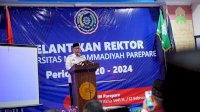 Hadiri Pelantikan Rektor Umpar, Ini Pesan Wawali Parepare
