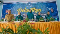 Priska Adnan Lantik Ketua PKK Kecamatan Parigi